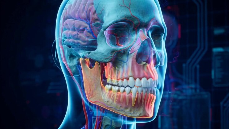 Digital Medical Animation of Human Skull Anatomy