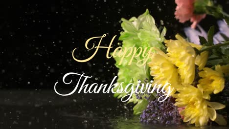 Animation-Eines-Fröhlichen-Thanksgiving-Textes-über-Blumen