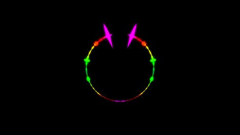 abstract audio visualizador ecualizador. telón de fondo de la ilustración digital