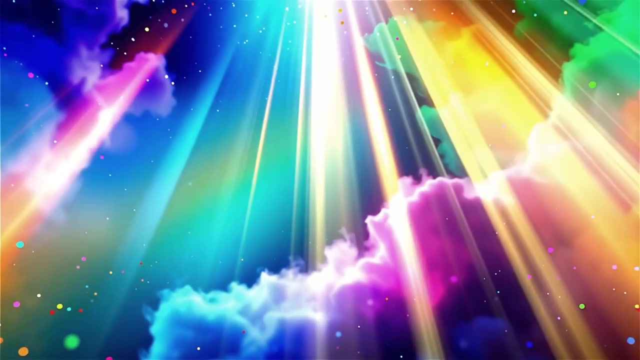 Sfondo di Adorazione Cristiana con Luce Celeste