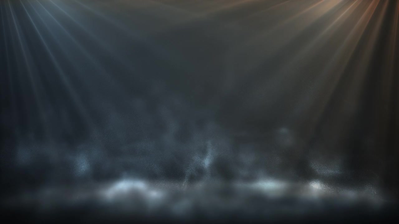 Cinematic Light Rays Stage Background Loop
