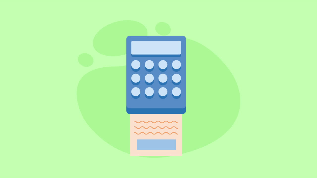 calculadora y imagen del recibo