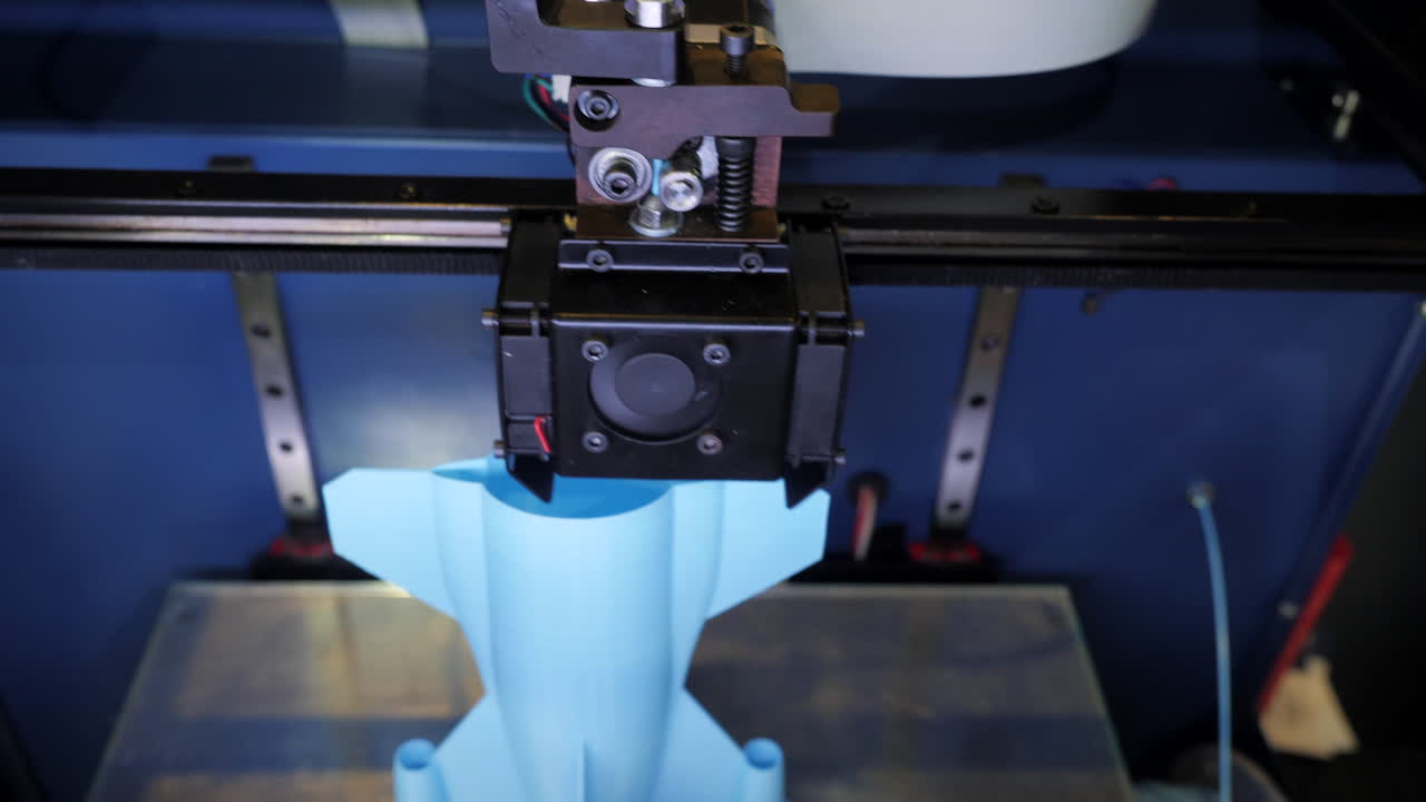 impresión 3d de un modelo de cohete