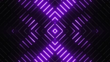 abstract purple neon geometric pattern