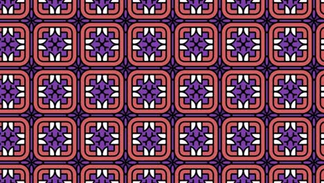 abstract illustration with a seamless geometric tile pattern in sliding motion