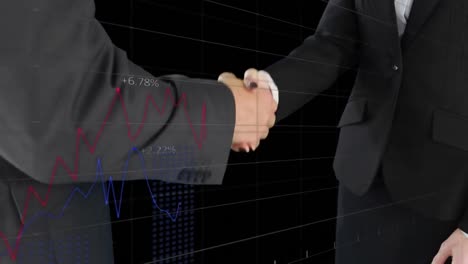 Animation-of-data-processing-over-businessman-handshake