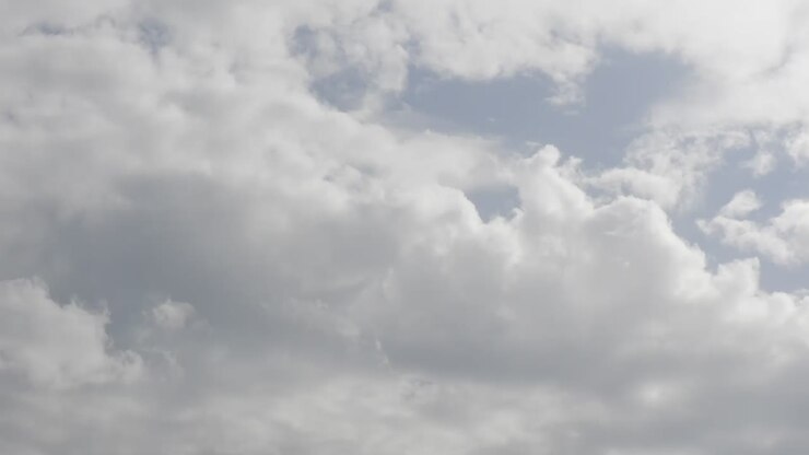 Cloud time lapse, storm, stormy weather, spring season