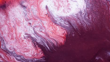 arte abstracto de resina con remolinos y burbujas