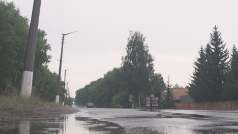 Aufnahme-Der-Verlassenen-Radioaktiven-Stadt-Tschernobyl-In-Der-Sperrzone,-In-Der-Nähe-Des-Kernkraftwerks-Tschernobyl,-Ukraine