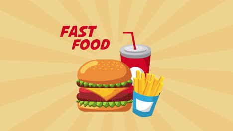 delicious fast food unhealthy icon