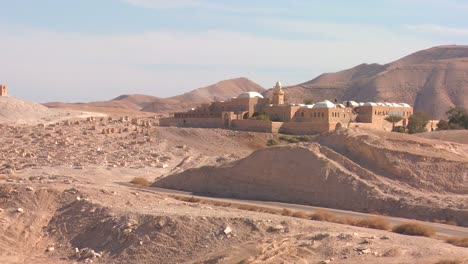 Das-Kloster-Von-Moses-In-Den-Judäischen-Hügeln-Nahe-Dem-Toten-Meer-In-Israel