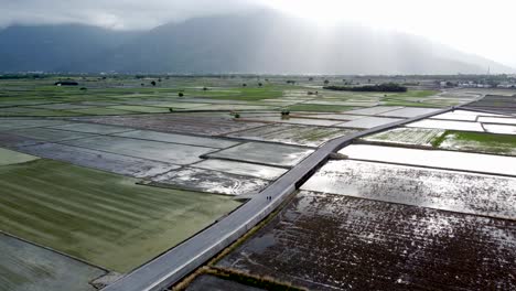 the aerial view of taitung