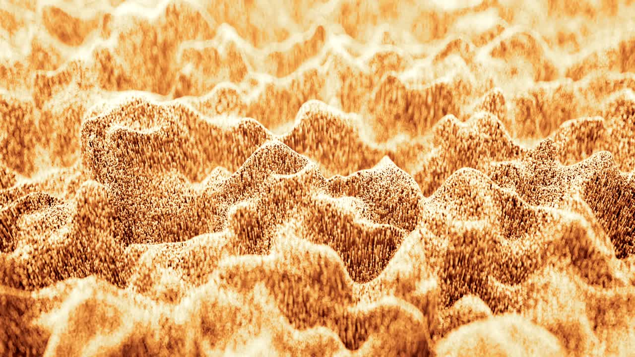 4k 추상 토포그래픽 파형