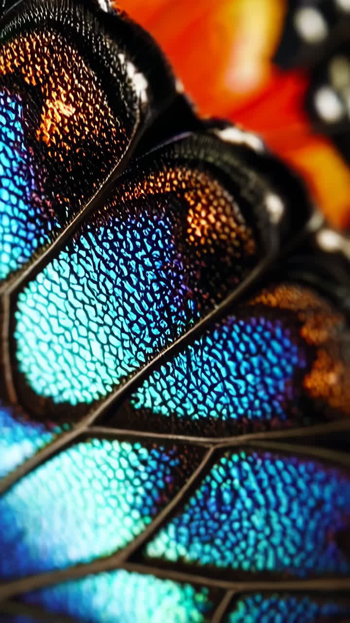 Close-up of a Butterfly Wing