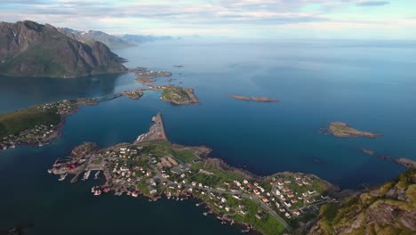 Lofoten-archipelago-islands-Aerial-footage