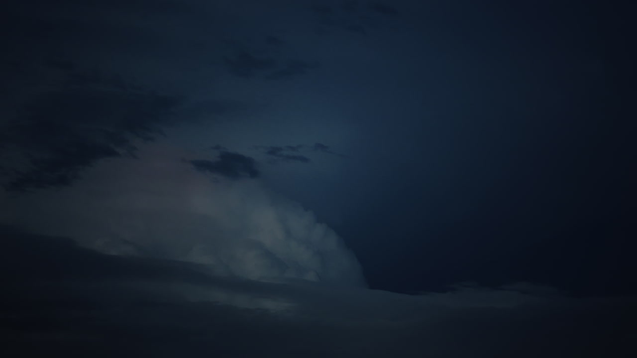 Dramatic lightning bolts in dark stormy sky, showcasing nature's power