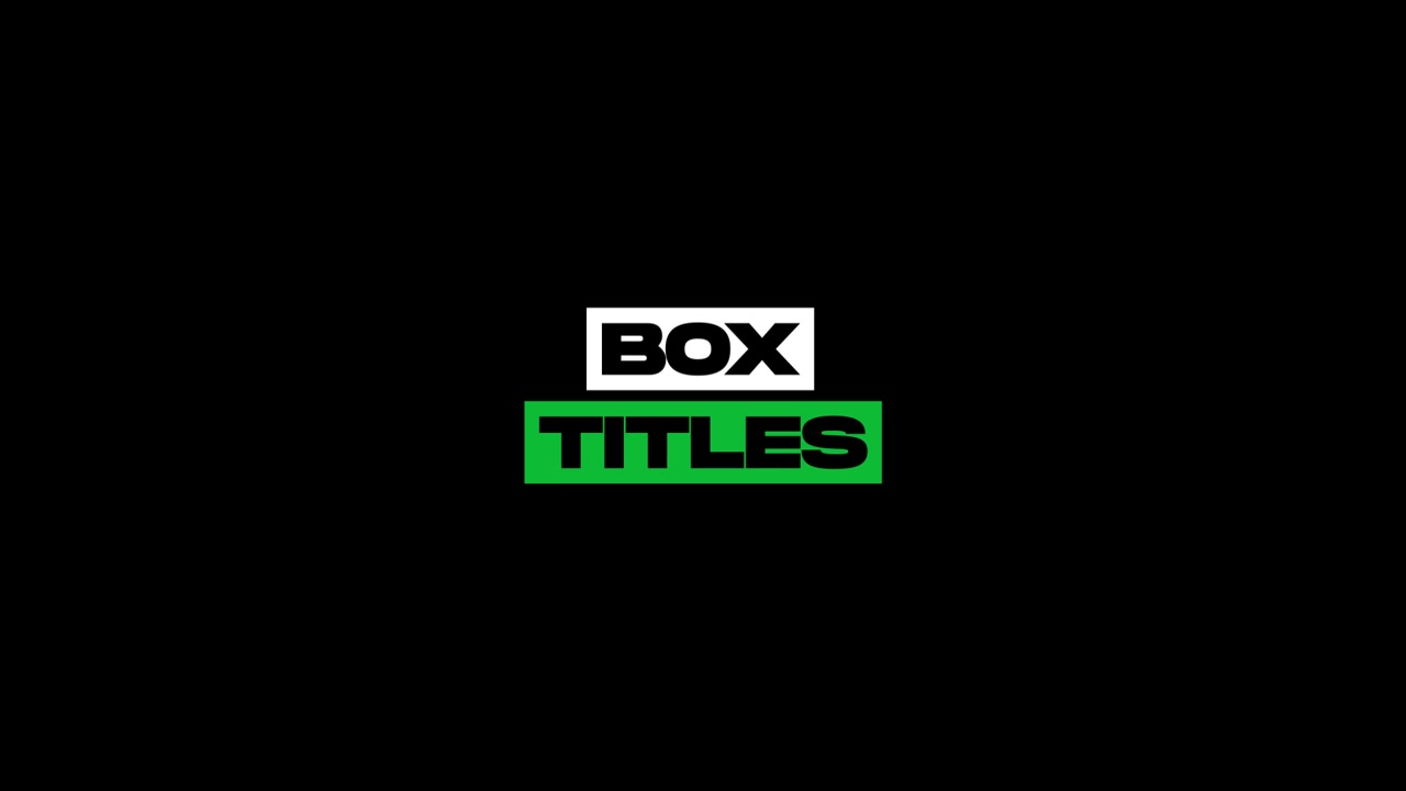 Box Titles 01 Adobe After Effects 2024+ Resolution 3840×2160