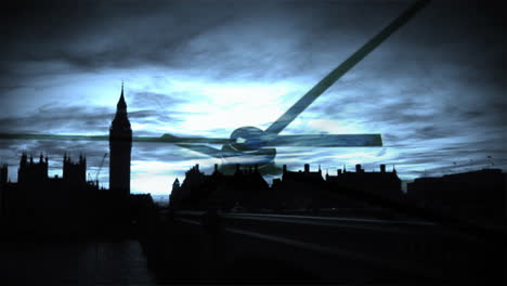 london business montage