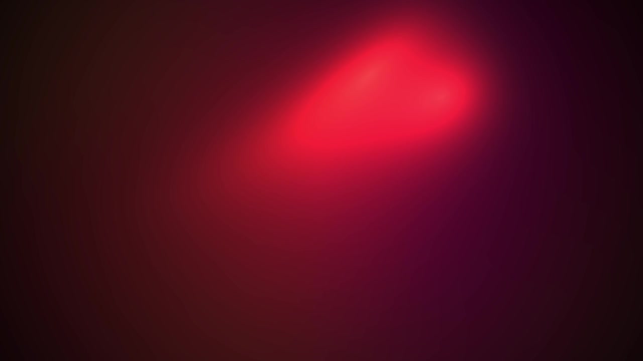 Animação Abstrata de Partículas de Luz Brilhantes Vermelhas e Amarelas
