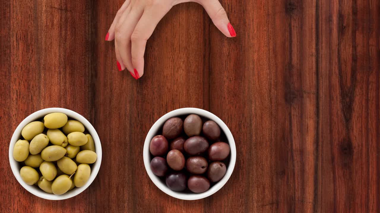 ofrecimiento de aceitunas