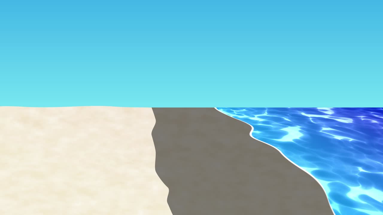 Beach Looping animated background. 1080p.mp4