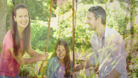 Familie-In-Einem-Park