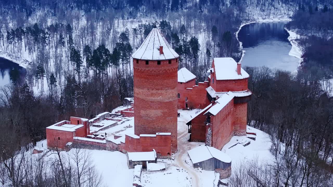 Turaidas Castle is one of Northern Europe’s best restored medieval fortresses