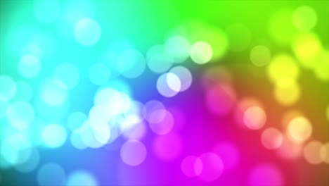 luces abstractas bucle de fondo bokeh