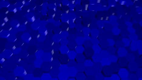 abstract hexagonal 3d motion background.