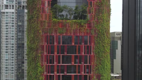 rascacielos de jardín vertical