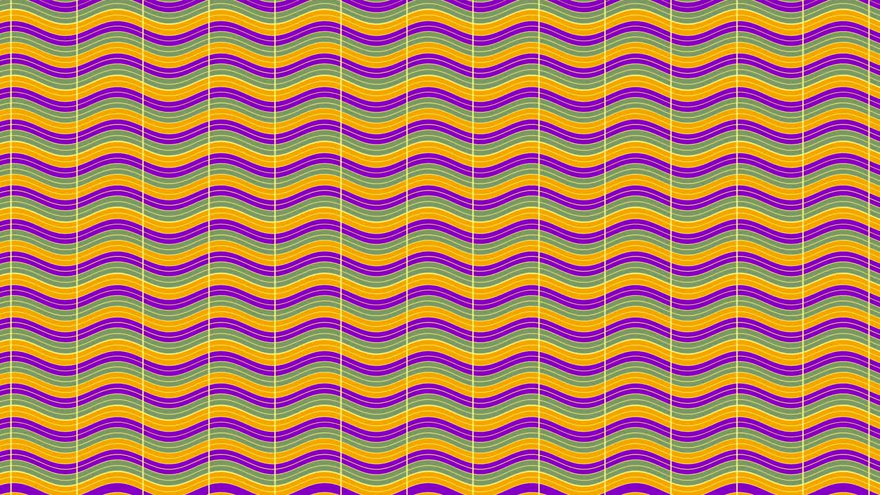 patrón de video gráfico 2d con un efecto de onda horizontal que se mueve hacia la izquierda