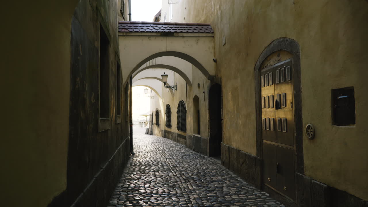 Vicolo affascinante del centro storico