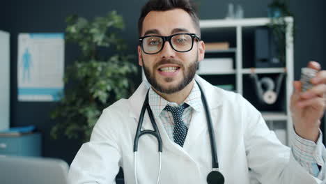 doctor discussing medication