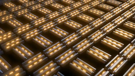 patrón geométrico abstracto con líneas brillantes