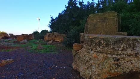 Royal-Mausoleum-of-Mauretania-aera-Tipaza-Algeria---Slow-Motion