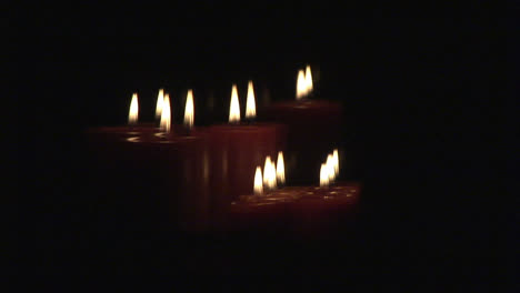 stock footage of a lighting candle