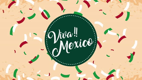 viva mexico! festive background