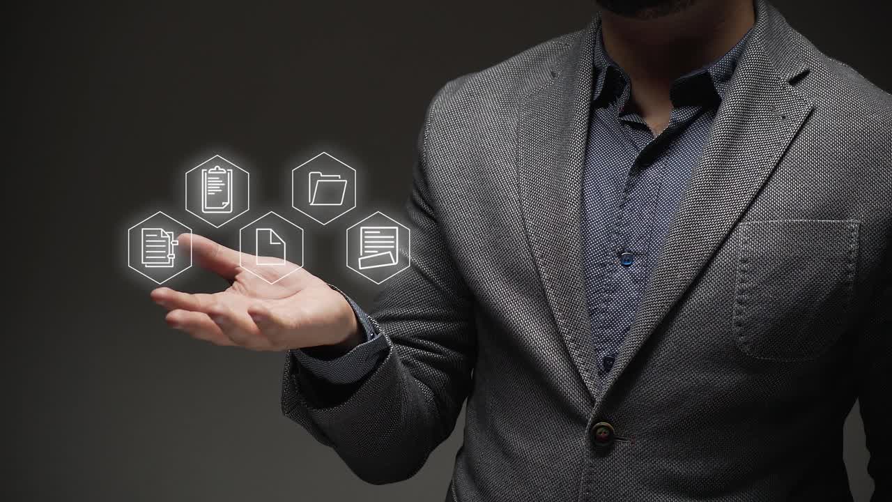 concepto de gestión de archivos