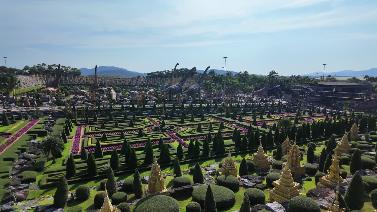 Pattaya Chonburi Thailand tropical garden Nong Nooch Botanical tourist attraction SE Asia