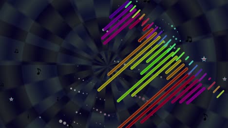 music spectrum vintage vj loop
