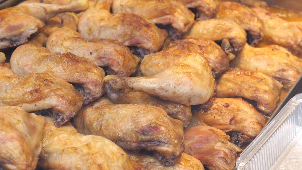 patas de pollo asadas