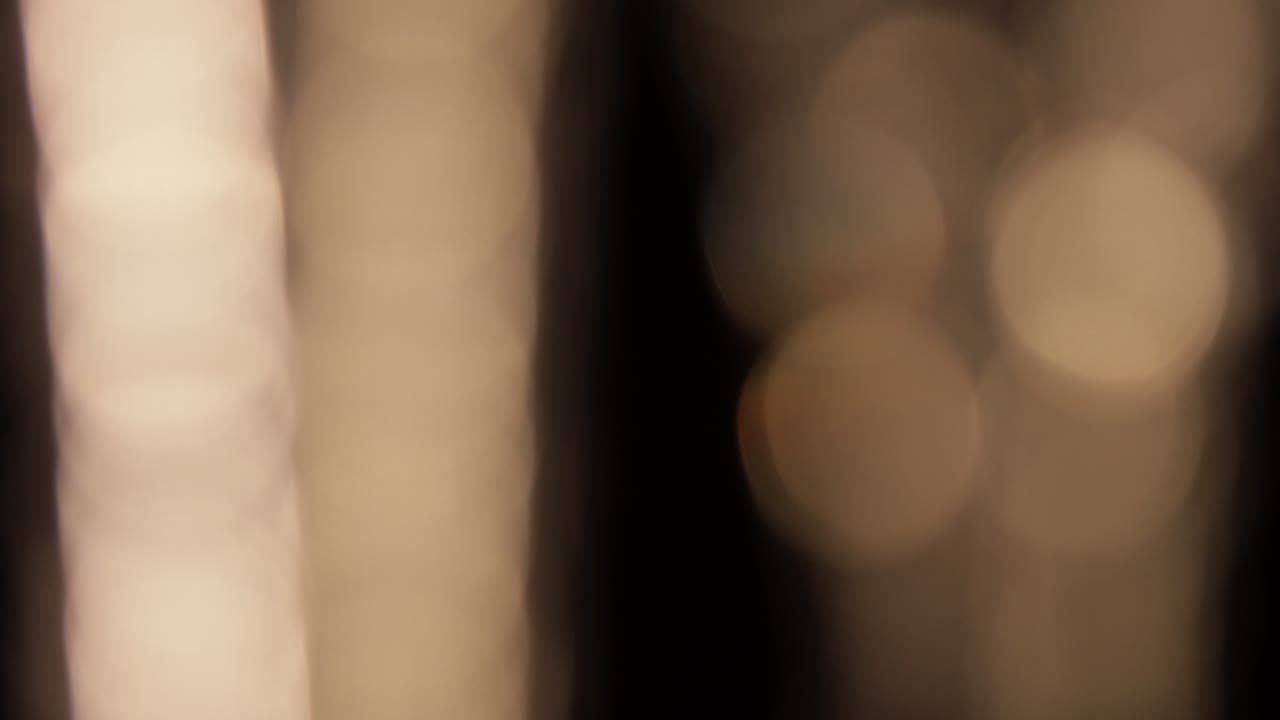 Abstract glass light reflections