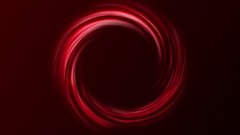 rotating red color circular fading element