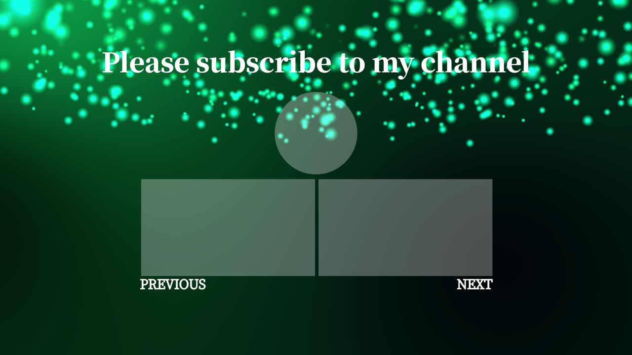 플로팅 포인트 엔드 카드 엔딩 스크린 모션 그래픽