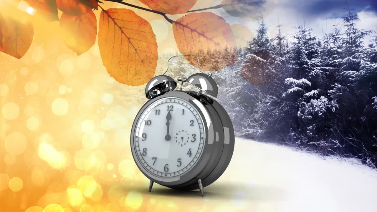 зима и осень