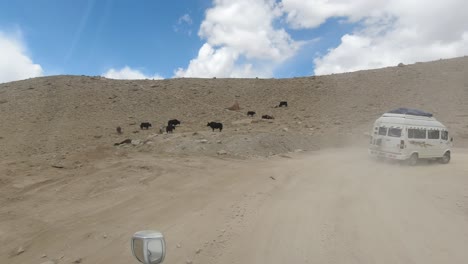 landscape view of ladakh in india.