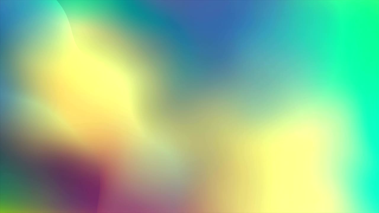 líquido holográfico ondas suaves animación de video abstracta