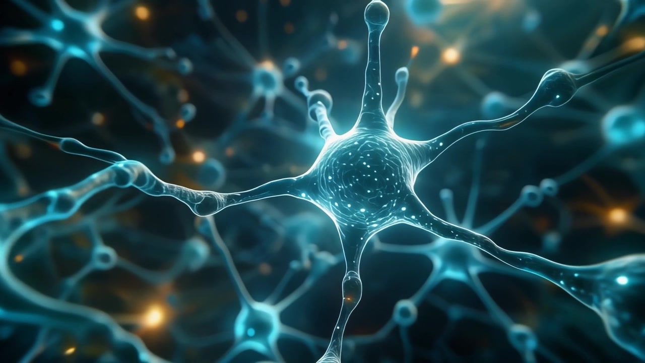Microscopic View of Neural Network Connections in Human Brain