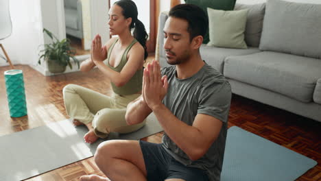 Yoga,-meditation-and-couple-with-peace