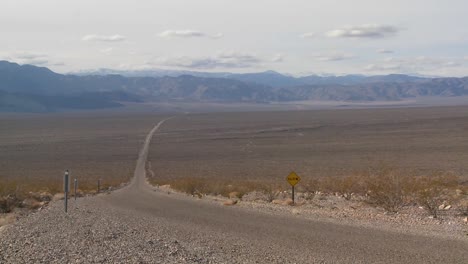 a lonely highway goes across the desert 3